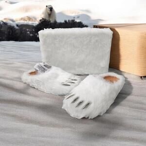 BRAVEST STUDIO WHITE BEAR CLAW MULE SIZE 11 BRAND NEW READY TO SHIP!!